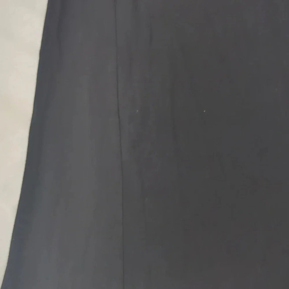 LOFT 3/4 Sleeve V-Neck Swing Dress, Color Black Size XSP - Picture 12 of 14